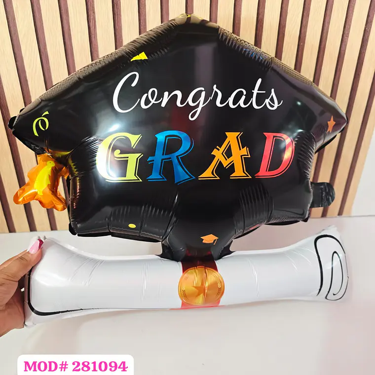 GLOBO GRADUACIÓN MOD# 281094/92/91🎓 8