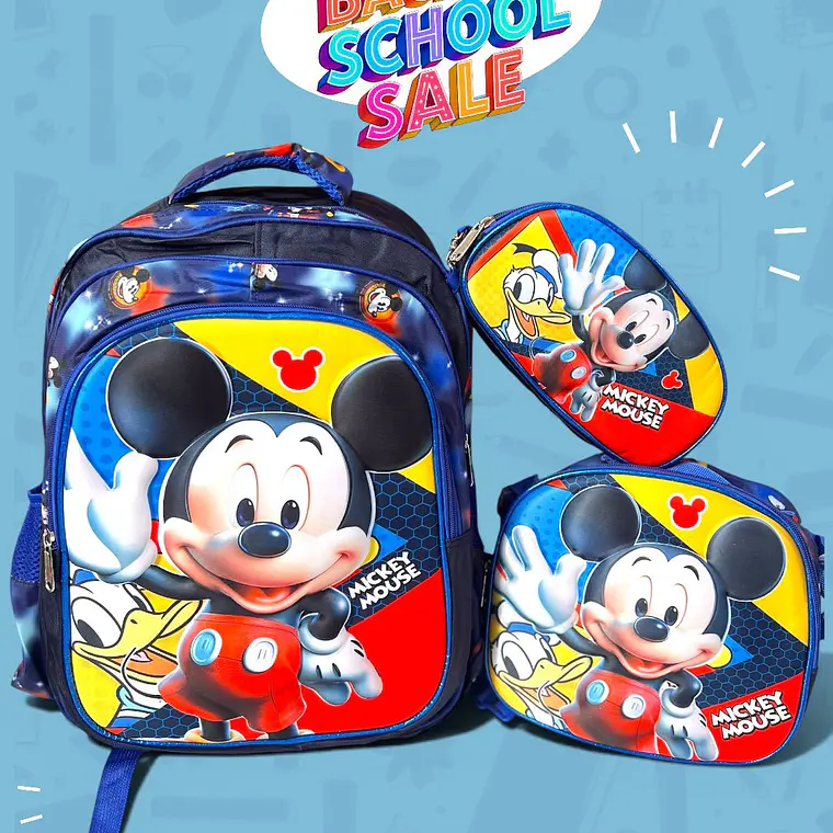 COMBO PRIMARIA VARIOS PERSONAJES MOD# FX99462🧮✨ 9