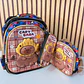 COMBO MOCHILA PARA PRIMARIA DISEÑO CAPIBARA AL AZAR MOD# FX25163-6 - Miniatura 12
