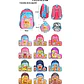 COMBO MOCHILA PARA PRIMARIA DISEÑO CAPIBARA AL AZAR MOD# FX25163-6 - Miniatura 1