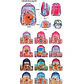 COMBO MOCHILA PARA PRIMARIA DISEÑO CAPIBARA AL AZAR MOD# 25163-7 - Miniatura 1