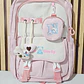 MOCHILA JUVENIL (NEVER GIVE UP) MOD# 1868 - Miniatura 3