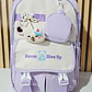MOCHILA JUVENIL (NEVER GIVE UP) MOD# 1868 - Miniatura 4