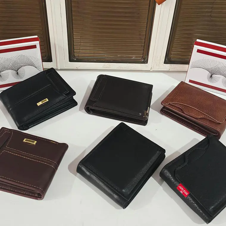 CARTERA PARA CABALLERO COM CIERRE AL AZAR MODELO#ZP-9 1