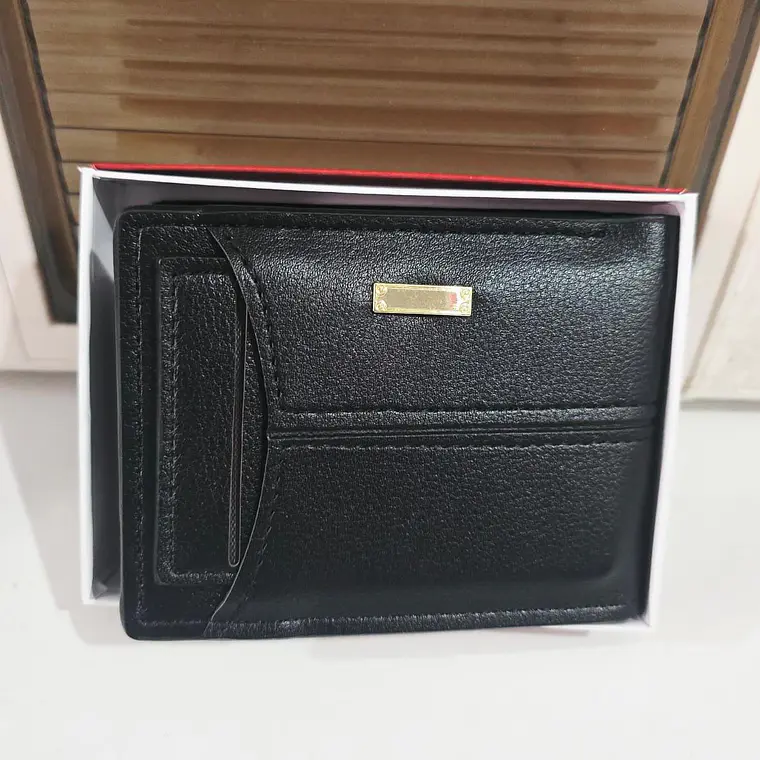 CARTERA PARA CABALLERO COM CIERRE AL AZAR MODELO#ZP-9 5