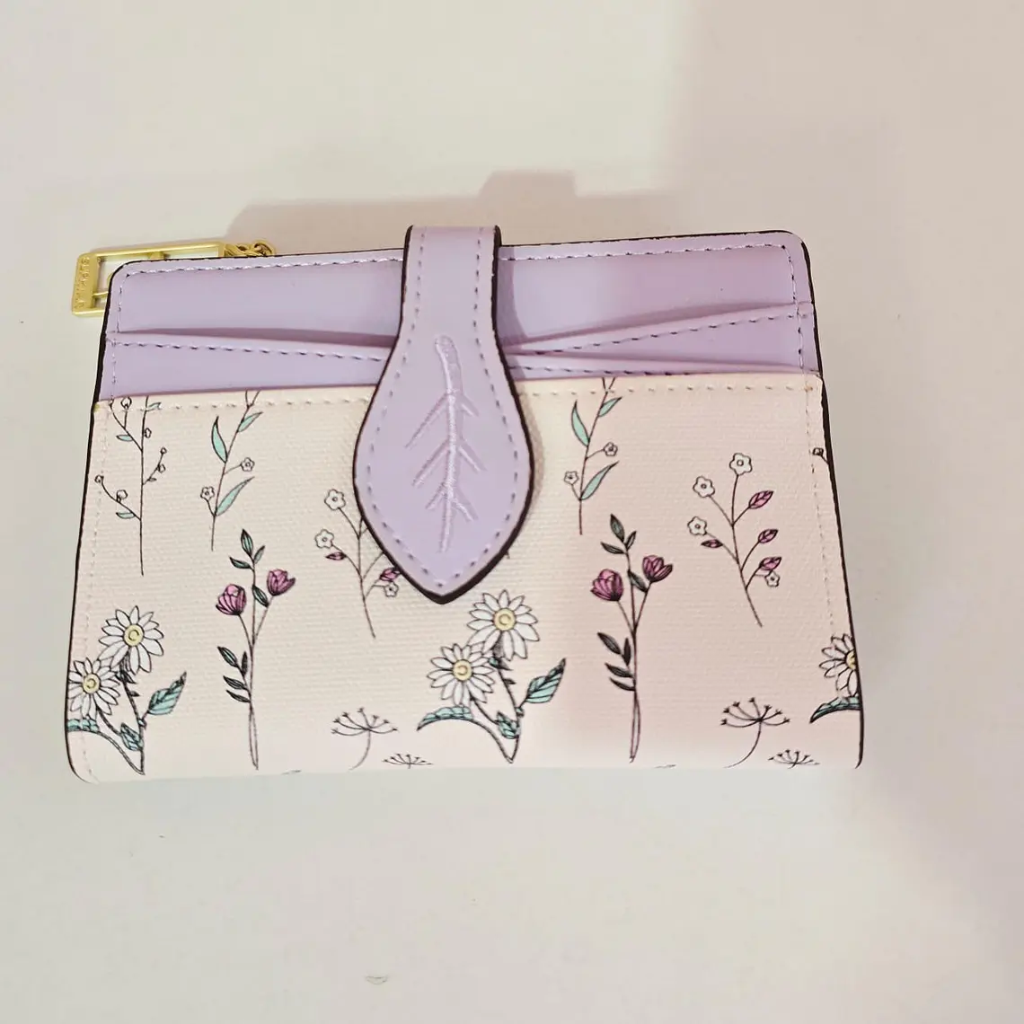 CARTERITA/MONEDERO BROCHE HOJITA MOD# 11878-13 7
