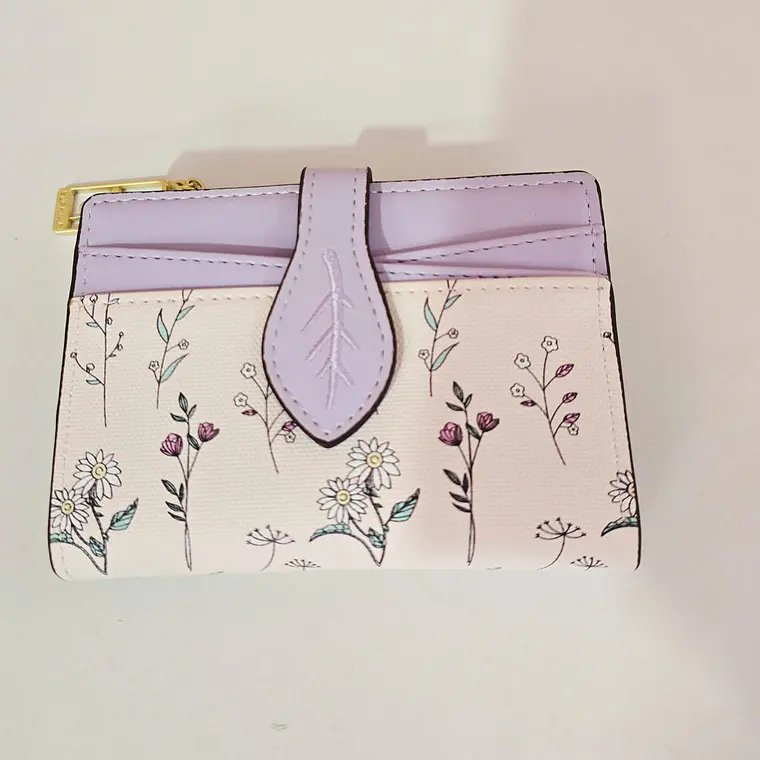 CARTERITA/MONEDERO BROCHE HOJITA MOD# 11878-13 7