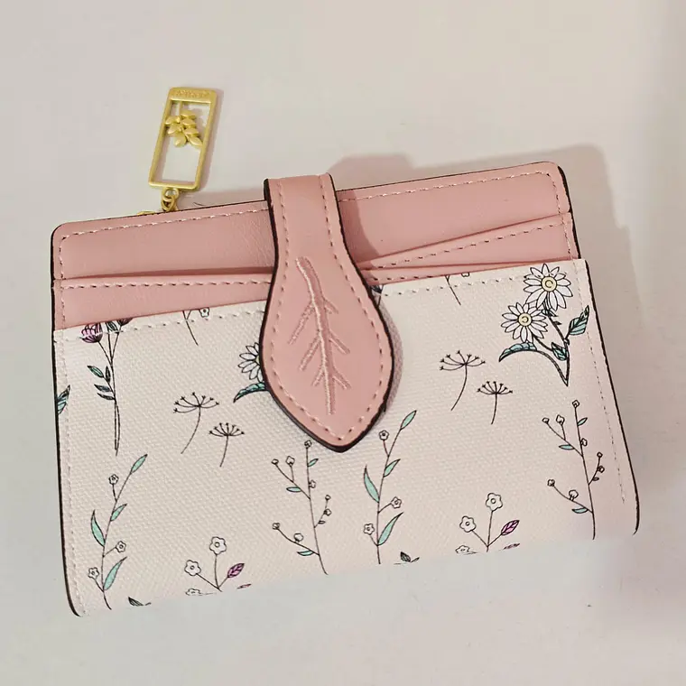CARTERITA/MONEDERO BROCHE HOJITA MOD# 11878-13 5