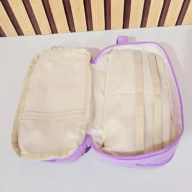LAPICERA TRANSPARENTE CON 3 CIERRES MOD# 13