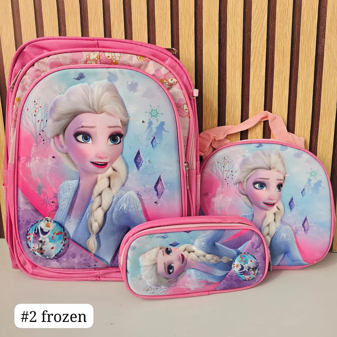 COMBO MOCHILA PARA PRIMARIA VARIOS PERSONAJES MOD# WN-112 2