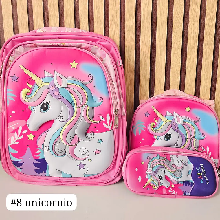 COMBO MOCHILA PARA PRIMARIA VARIOS PERSONAJES MOD# WN-112 8