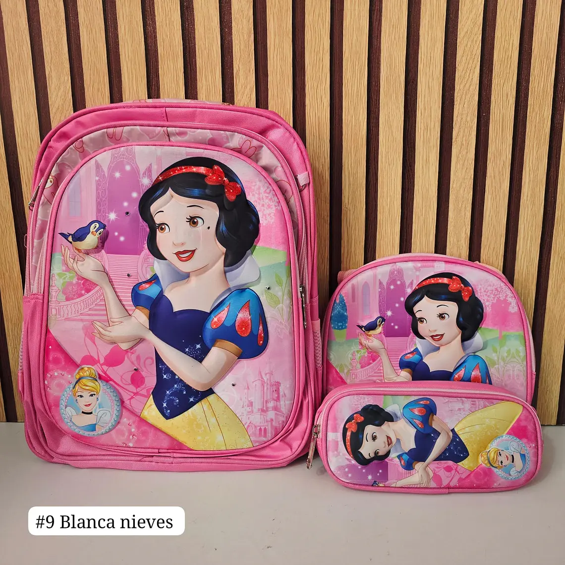 COMBO MOCHILA PARA PRIMARIA VARIOS PERSONAJES MOD# WN-112 9