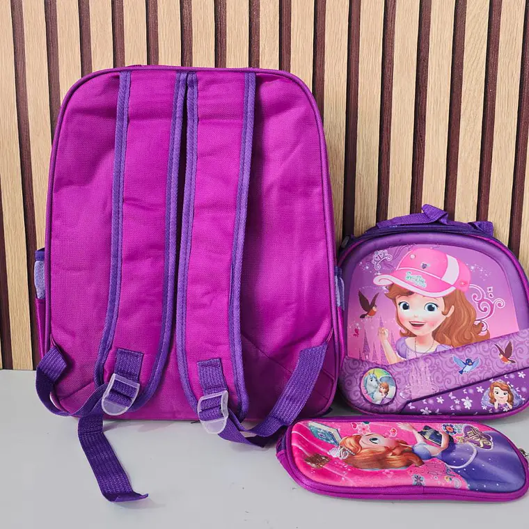 COMBO MOCHILA PARA PRIMARIA VARIOS PERSONAJES MOD# WN-112 13