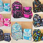 COMBO MOCHILA TRENDY JUVENIL VARIOS DISEÑOS MODELO# 2025 b - Miniatura 1