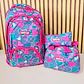 COMBO MOCHILA TRENDY JUVENIL VARIOS DISEÑOS MOELO# 2024 (varios) - Miniatura 3