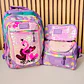 COMBO MOCHILA PREMIUM DE 3PZ TRENDY STAR LENTEJUELA REVERSIBLE MOD# 30201 (varios) - Miniatura 5