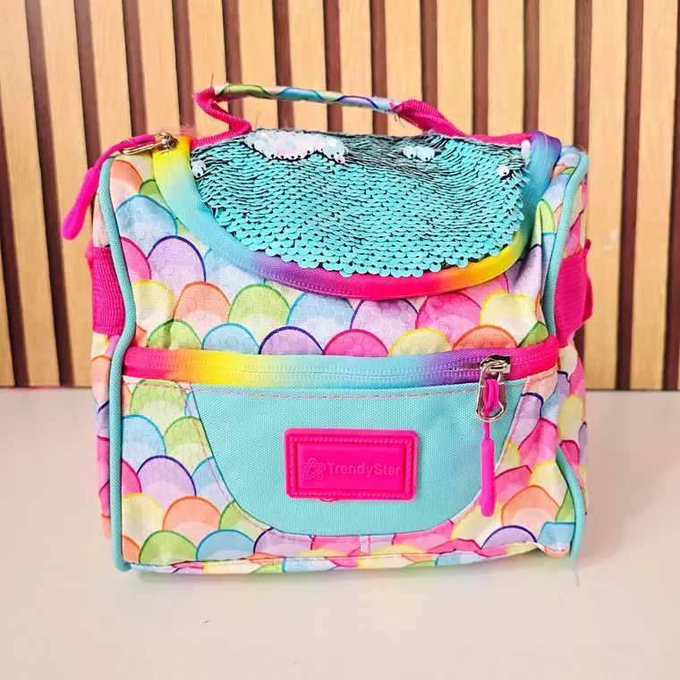 COMBO MOCHILA PREMIUM DE 3PZ TRENDY STAR LENTEJUELA REVERSIBLE MOD# 30201 (varios) 9