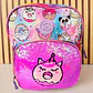 MOCHILA KINDER LENTEJUELAS  REVERSIBLE TRENDY STAR MOD# 30202a ó 30202b - Miniatura 7