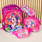 COMBO MOCHILA DE 4PZ PRIMARIA CON LUZ Y MUSICA DISNEY MOD# CAR4-03 - Miniatura 6