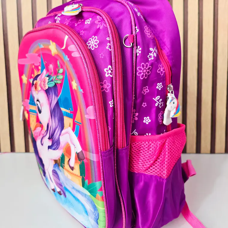 COMBO MOCHILA DE 4PZ PRIMARIA CON LUZ Y MUSICA DISNEY MOD# CAR4-03 8