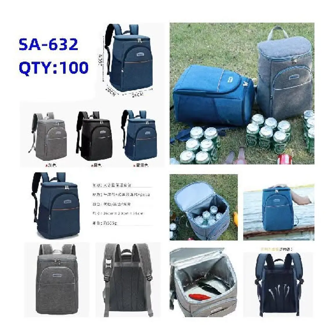 MOCHILA TÉRMICA MOD #SA-632 1