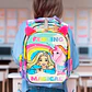 MOCHILA ORIGINAL BARBIE UNICORNIO  RUZ PRIMARIA MOD# BP141A - Miniatura 2
