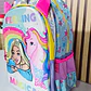 MOCHILA ORIGINAL BARBIE UNICORNIO  RUZ PRIMARIA MOD# BP141A - Miniatura 4