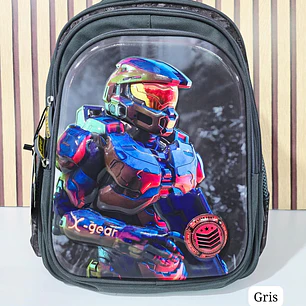 MOCHILA ORIGINAL X-GEAR PARA PRIMARIA SOLDADO HALO MOD# XGE 6601