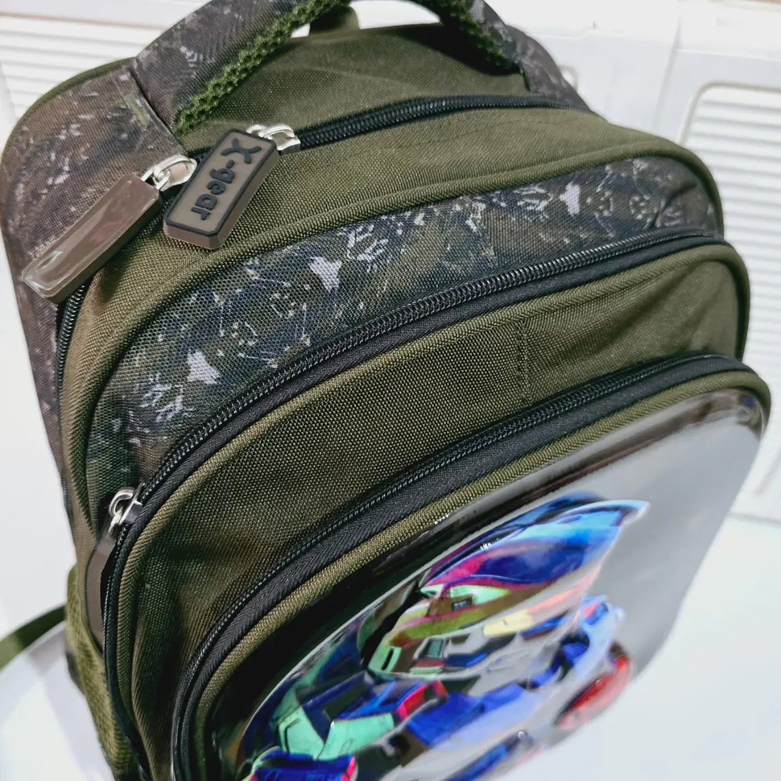 MOCHILA ORIGINAL X-GEAR PARA PRIMARIA SOLDADO HALO MOD# XGE 6601 6