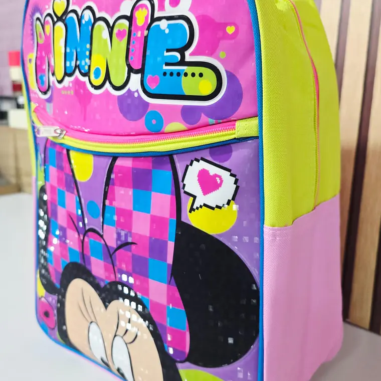 MOCHILA PRIMARIA ORIGINAL MINNIE    RUZ  MOD# 182292 2