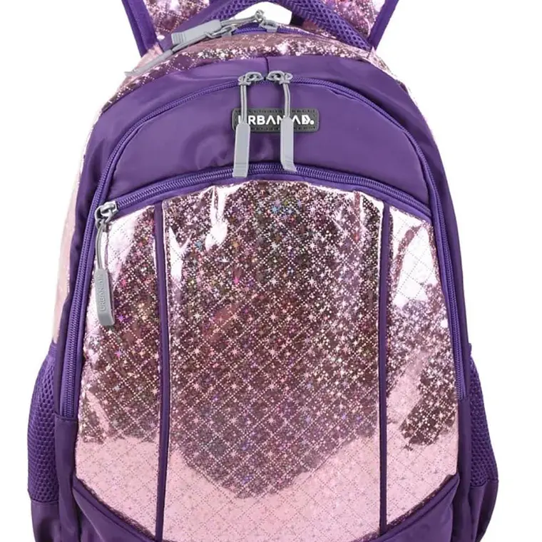 MOCHILA ORIGINAL JUVENIL URBANIA  MORADA MOD# 5186 1