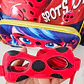 MOCHILA ORIGINAL LADY BUG  CON ANTIFAZ FOTORAMA PRIMARIA  SPOT ON MOD# LB30A60BP - Miniatura 4