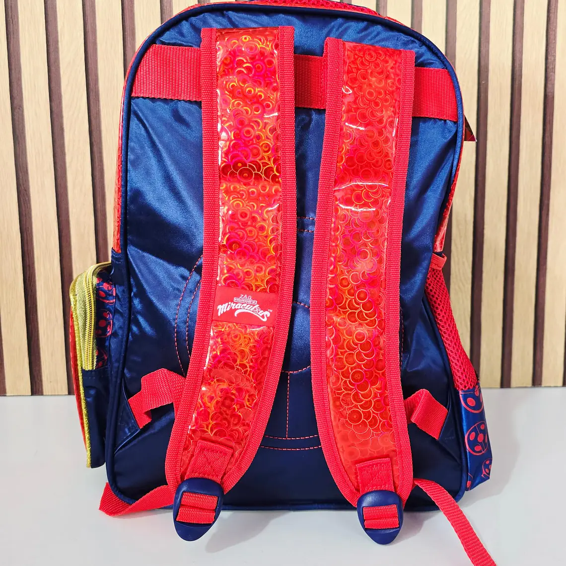 MOCHILA ORIGINAL LADY BUG  CON ANTIFAZ FOTORAMA PRIMARIA  SPOT ON MOD# LB30A60BP 5