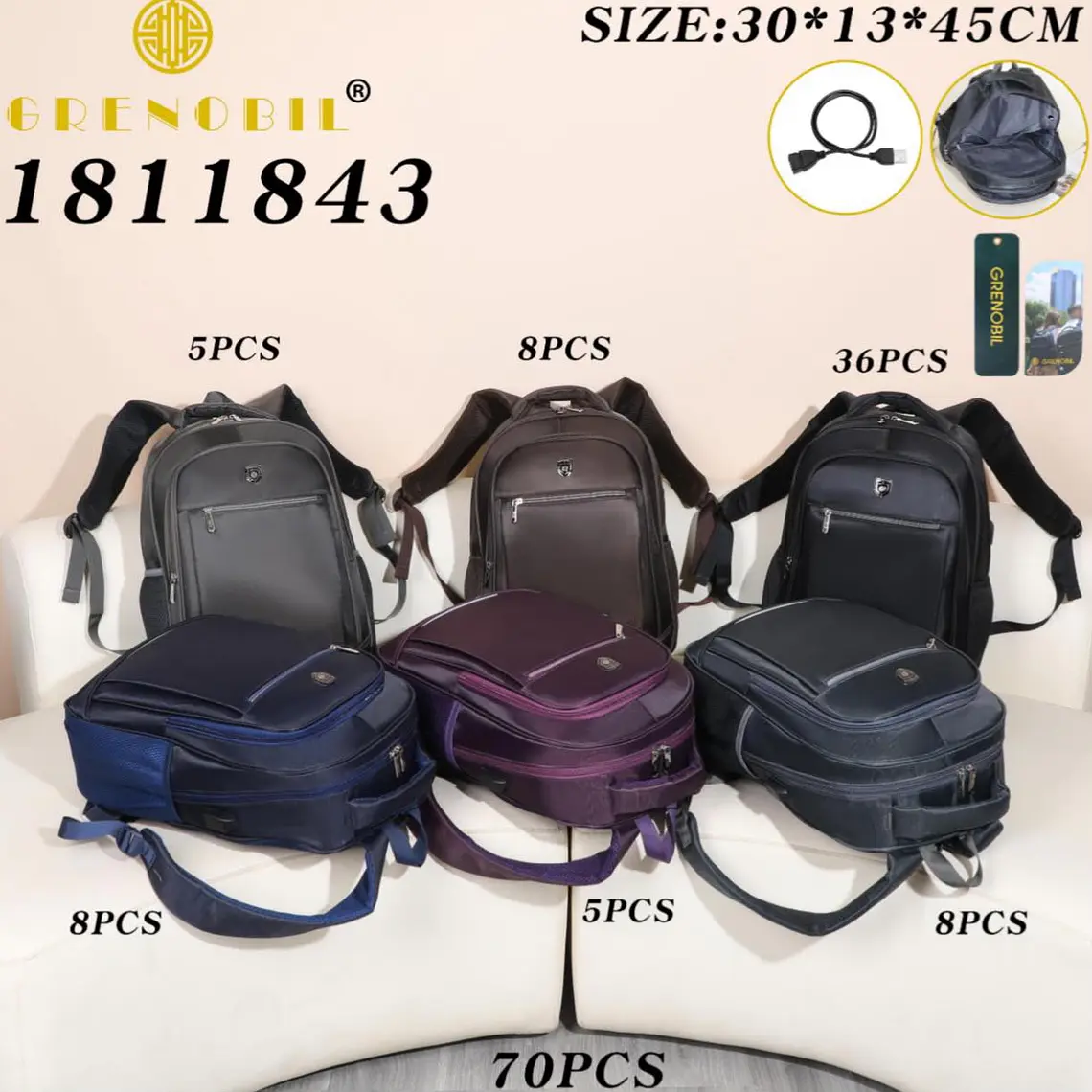 MOCHILA GRENOBIL CABALLERO MOD# 1811843 1