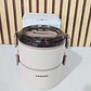 TUPPER TÉRMICO REDONDO ACERO INOXIDABLE 2 NIVELES  BEDUSO MOD# 1268 - Miniatura 4