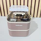 TUPPER TÉRMICO CUADRADO ACERO INOXIDABLE 2 NIVELES  BEDUSO MOD# 1276 - Miniatura 4