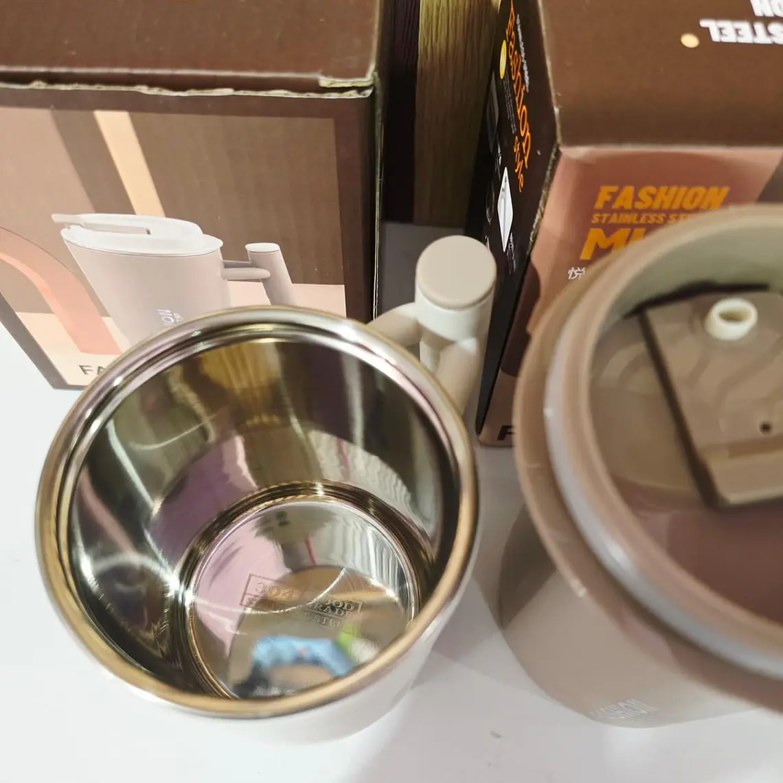 TAZA DE ACERO INOXIDABLE PARA BEBIDAS MOD# 6055 6