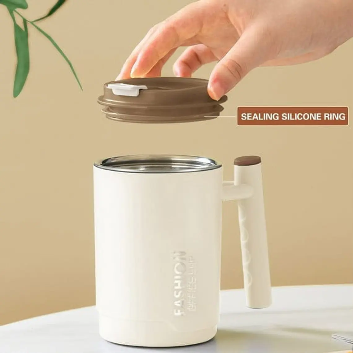 TAZA DE ACERO INOXIDABLE PARA BEBIDAS MOD# 6055 8