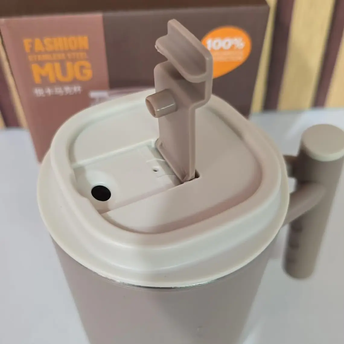 TAZA DE ACERO INOXIDABLE PARA BEBIDAS MOD# 6055 9