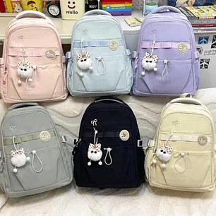 MOCHILA JUVENIL MOÑITO (COLGANTE) MOD# 9530