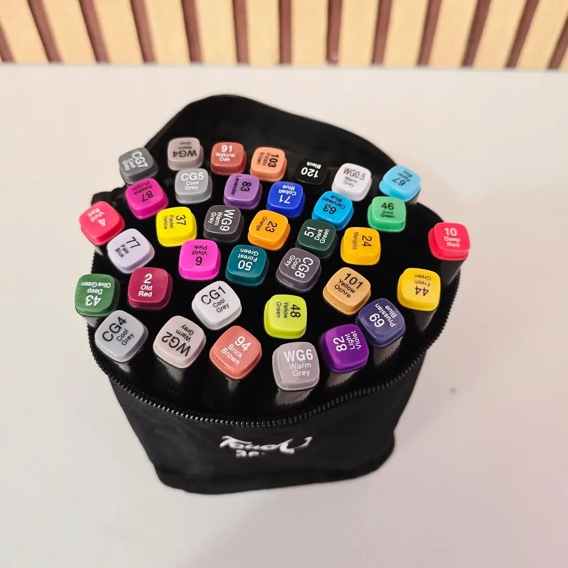 SET DE 36 PLUMONES TOUCH DOBLE PUNTA MOD# CL-36P✨ 3