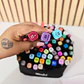 SET DE 100 PLUMONES TOUCH DOBLE PUNTA MOD# CL-100P✨ - Miniatura 4