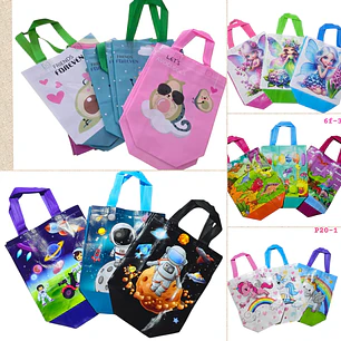 DOCENA DE BOLSA/DULCERO PERSONAJES Y ANIMALITOS VARIOS MODELOS🍡🍬