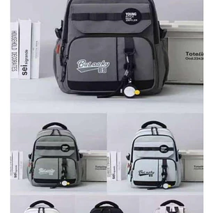 MOCHILA JUVENIL BULASKY 89 CON LLAVERO MOD# 6822