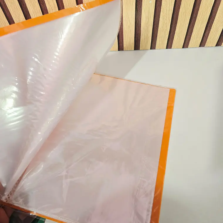 CARPETA CON 50 PROTECTORES DE HOJA ORGANIZADOR A4 MOD# SN-009-50J 2