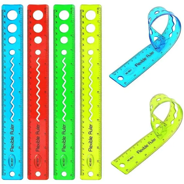 REGLA FLEXIBLE DE 30 CM MOD# TK-702C 3