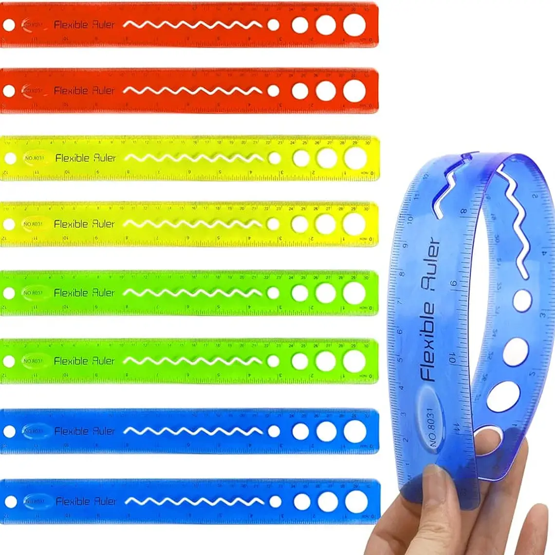 REGLA FLEXIBLE DE 30 CM MOD# TK-702C 1