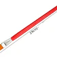 SET DE 12 PINCELES ROJOS PLANOS DIF TAMAÑOS MOD# B-9017YH- COPIAR - Miniatura 2