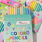 (COLORES) PASTEL COLOR PENCILS MOD# B-0010Q Y 11Q - Miniatura 4