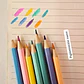 (COLORES) PASTEL COLOR PENCILS MOD# B-0010Q Y 11Q - Miniatura 5